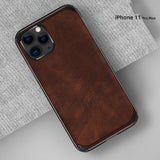 TPU Bumper Shockproof Armor Fabric Cloth Texture Case For iPhone 11 Series