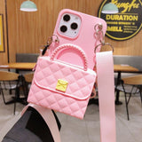 Wallet Bag Soft TPU Case for iPhone 13 12 11 series