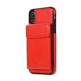 Brand New Business Flip Leather Case for iPhone X 8 7 8 Plus