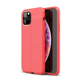 Luxury Leather PU Soft Silicone Shockproof Phone Back Cover For iPhone 11 Pro Max