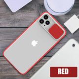 Slide Camera Lens Protection Shockproof Phone Case For iPhone 11 Pro Max XR XS Max 6S 7 8