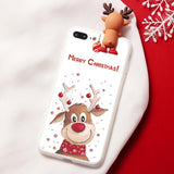 Cartoon Couple Fashion Silicone Matte Case For iPhone 11 Series