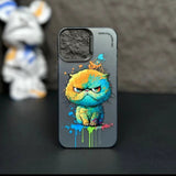 Graffiti Cartoon Animal Pattern Soft Silicone Case For iPhone 14 13 12 series