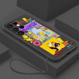 Cool Funny Comics Liquid Silicone Case For Samsung Galaxy S23 22 S21 series