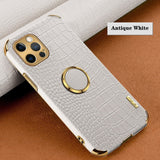 Genuine Leather Personalized Phone Case for iPhone 12 11 Series