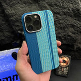 High-End Carbon Fiber Braided Texture Case For iPhone 15 14 13 series