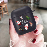 Cartoon Santa Claus Christmas Soft TPU Case For Airpods 3 2 1 Series