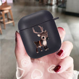 Cartoon Santa Claus Christmas Soft TPU Case For Airpods 3 2 1 Series