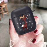 Cartoon Santa Claus Christmas Soft TPU Case For Airpods 3 2 1 Series