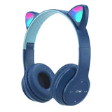 Led Flash Cute Cat Ears Wireless Headphone