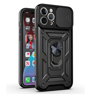 Slide Camera Protection Shockproof Case for iPhone 12 11 Series