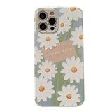 iPhone 12 Pro Max Case With Flower Print (Perl band Optional)