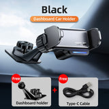 Smart Electric Locking Air Vent Car Phone Holder