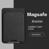 Luxury Leather Magnetic Slot Card Holder Wallet Card Pocket Case For iPhone 14 13 12 series