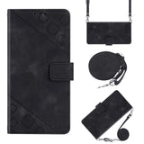 Crossbody Leather Wallet Strap Shoulder Lanyard Case for iPhone 14 13 12 series