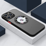 Magsafe Matte Translucent Acrylic Shockproof Case For iPhone 14 13 12 series