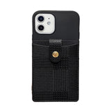 PU Leather Back Card Holder Case For iPhone 12& 11 Series