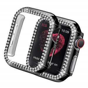 Luxury Bling Diamond Protective Hard Case for Apple Watch Series
