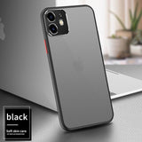 Full Cover Back Camera Lens Metal Ring Protector Shockproof Clear Case For iPhone 11