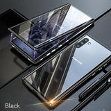 360 Magnetic Metal Double Side Glass Case For Samsung Galaxy S20 Series