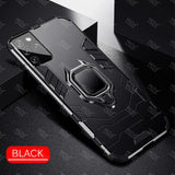 Shockproof Armor Magnetic Car Ring Stand Holder Cases For Samsung Galaxy S21 Ultra Plus