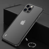 Ultra Thin Matte Frameless Slim Case For iPhone 13 12 11 Pro Max