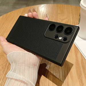 Mesh Breathable Heat Dissipation Case For Samsung Galaxy S23 S22 S21 series