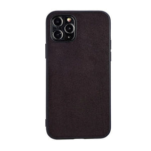 Luxury Artificial Leather Back Cover Case For iPhone 11 Series