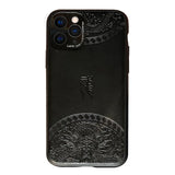 High Quality Dragon Pattern Leather Case for iPhone 12 11 Series