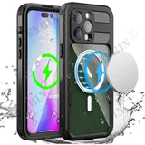 Waterproof Magsafe Snow Dust Shockproof 360° Underwater IP68 Case iPhone 15 14 series