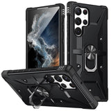 Armor Shockproof Holder Magnetic Case For Samsung Galaxy S23 S22 S21 Ultra Plus