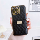 Leather Wallet Card Holder Soft Shockproof Case For iPhone 14 series