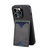 Luxury Business Leather Card Slot Cases For iPphone 14 series