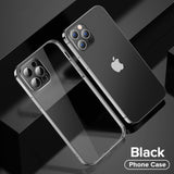 Full Lens Cover Shockproof Plating Case For iPhone 13 12 11 Series
