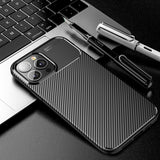 Fiber Silicone Case for iPhone 13 12 11 Pro Max Mini