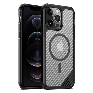 Ultra Slim Magnetic Carbon Fiber Case for iPhone 13 Series