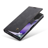 Premium Flip PU Leather Magnetic Wallet Shockproof Case for Samsung Galaxy Note 20 Series