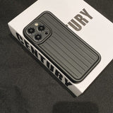 Colorful Luggage Box Shockproof Camera Lens Protection Soft Cases For iPhone 14 13 12 series