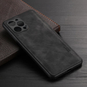 Leather Bumper Case for iPhone 12 Series