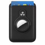 MagSafe Card Holder Magnetic Card Holder Leather AirTag Case For iPhone 14 13 12 series