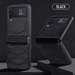 Armor Case with Bracket Rugged for Samsung Galaxy Z Flip 4