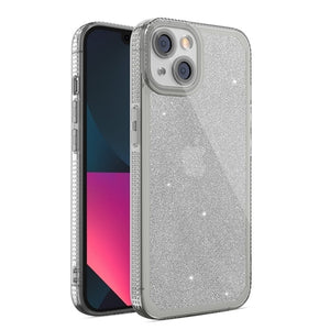 Transparent Glitter Camera Lens Protector Case For iPhone 13 12 11 Series