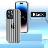 Lens Protection Solid Color Film Transparent Soft Case For iPhone 14 13 12 series