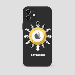 Cute Cartoon Astronaut Phone Case For iPhone 12 11 Series