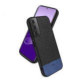 Luxury Textile Leather Soft TPU Shockproof Case For Galaxy S21 Series