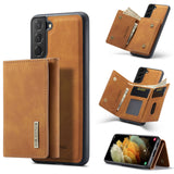 Magnetic Leather Flip Card Slot Wallet Case for Samsung Galaxy S21