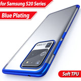 Luxury Ultra-thin Plating Soft Silicone Protective Case for Samsung Note 20 Series
