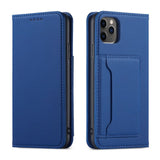 Holsters Skin Feel Card Holder Flip Case For iPhone 12 11 Series