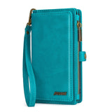 Wallet PU Portable Leather Case For iPhone 14 13 12 series