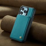 Luxury Leather Wallet Anti Theft Brush Card Slots Case For iPhone 14 13 12 Series